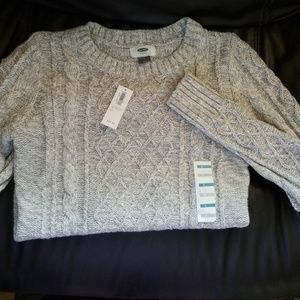 Old navy cable knit sweater NWT